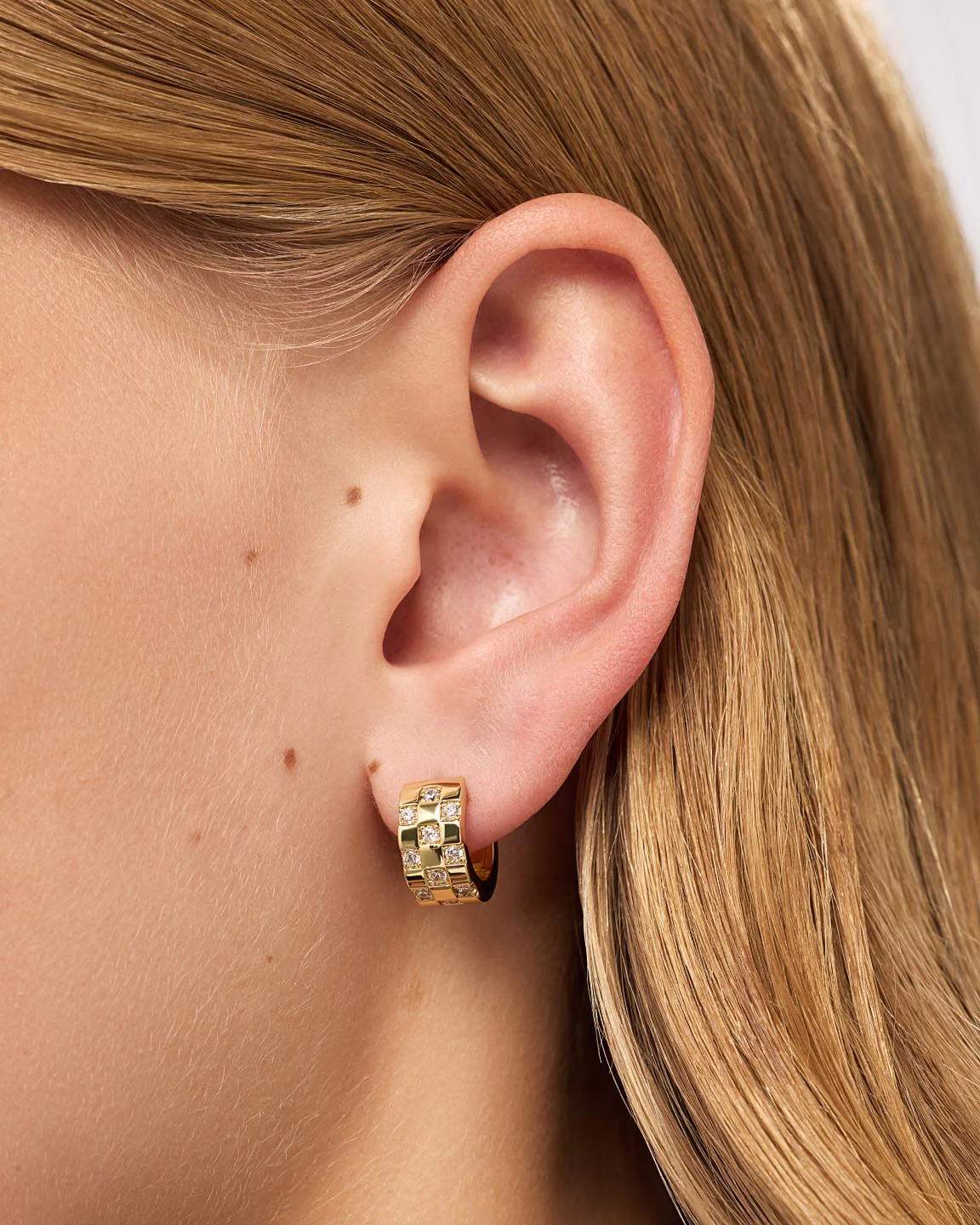Eden Small Hoop Earrings - Image 3