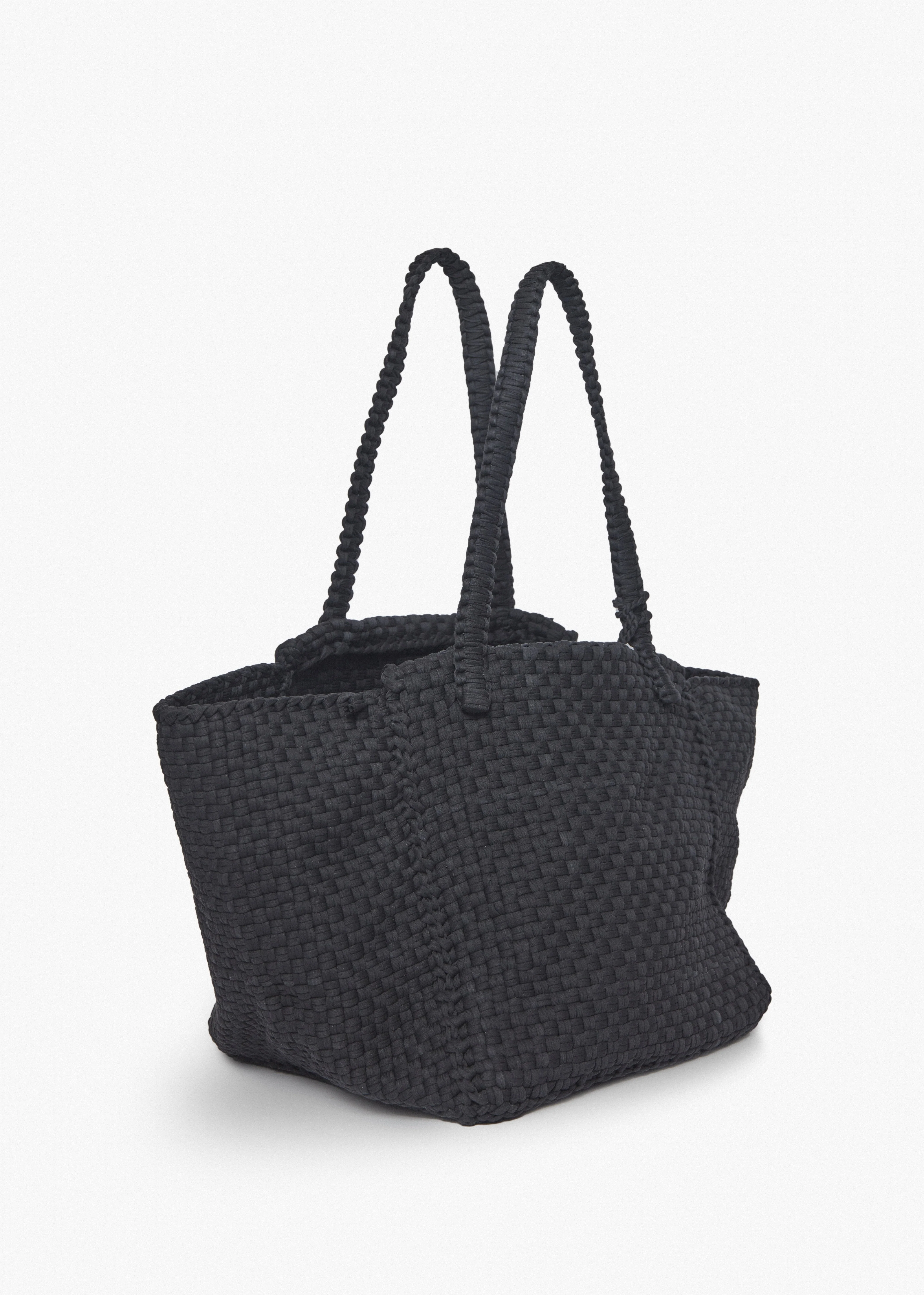 Soona Upcycled Woven Cotton Tote Bag - Image 4