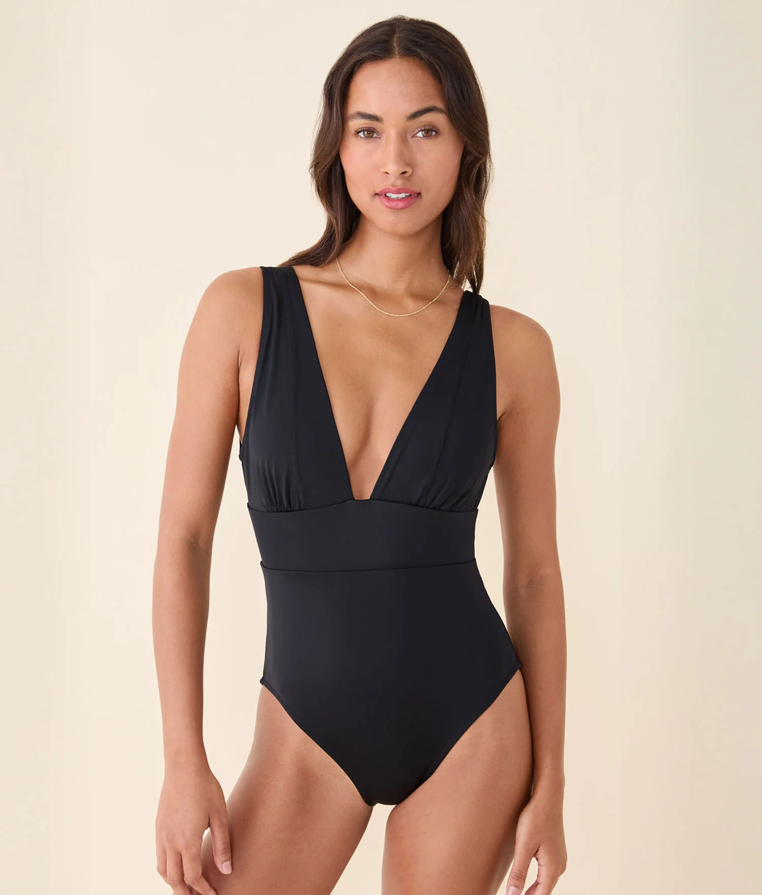 The Mykonos One Piece - Flat - Black - Classic - Image 5
