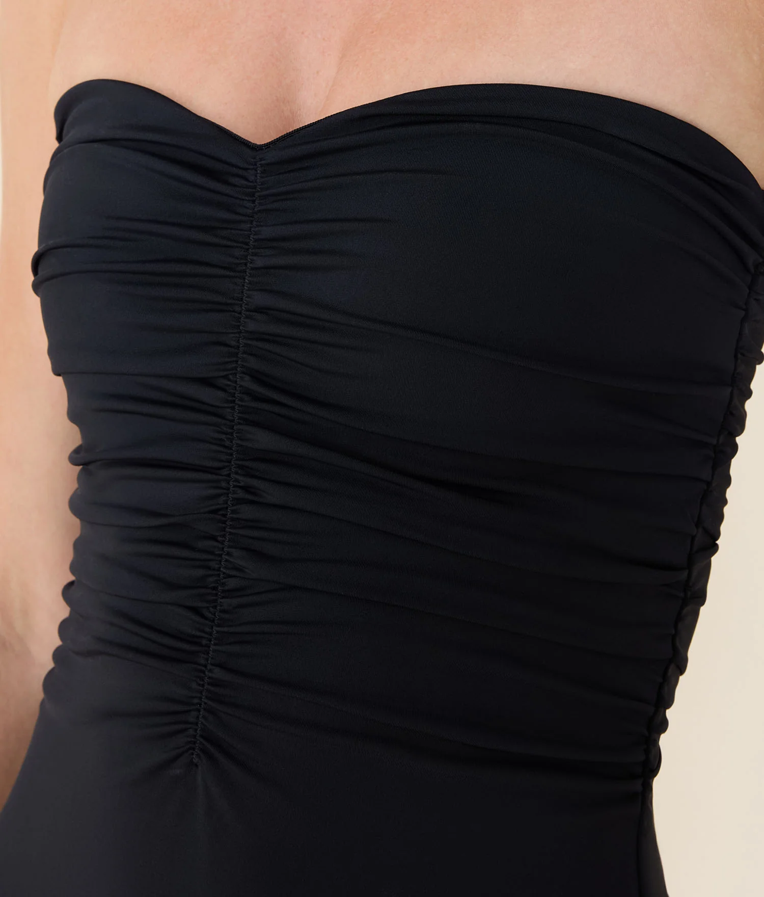 The Pana One Piece - Eco Nylon - Black - Long Torso - Image 4